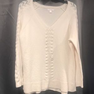 3/$10 Cream sweater.